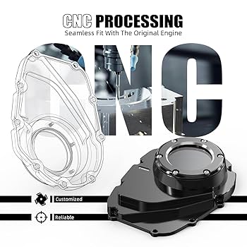 FXBRS M8 カムカバー Amazon.com: NICECNC Transparent Cam Cover Camshaft Cover